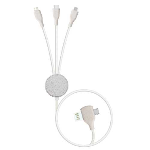 C24 Bio - 3 in 2 multi charging cable