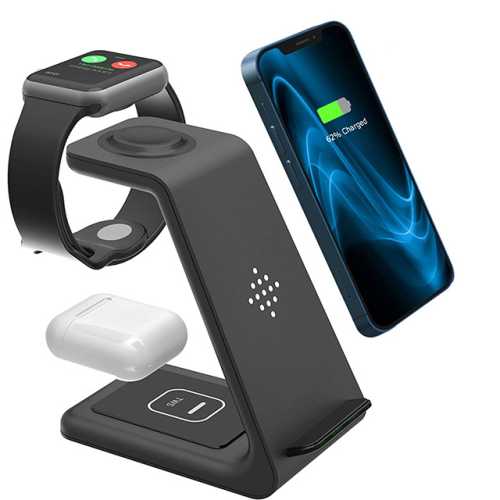 W31 – 3 in 1 Wireless Charging Station