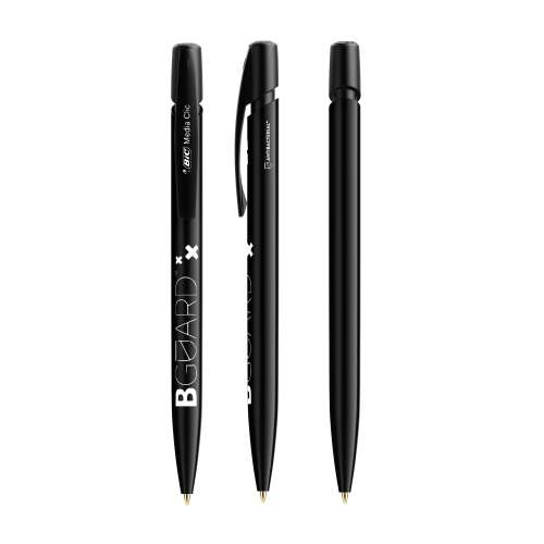 BIC® Media Clic BGUARD™ Antibacterial ballpen Antibac. Logo