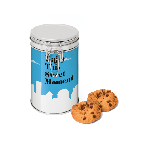 Flip Top Tin - Silver - Maryland Cookies