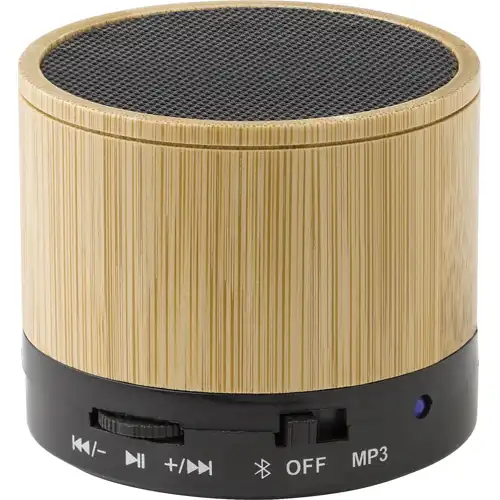 Bamboo wireless speaker