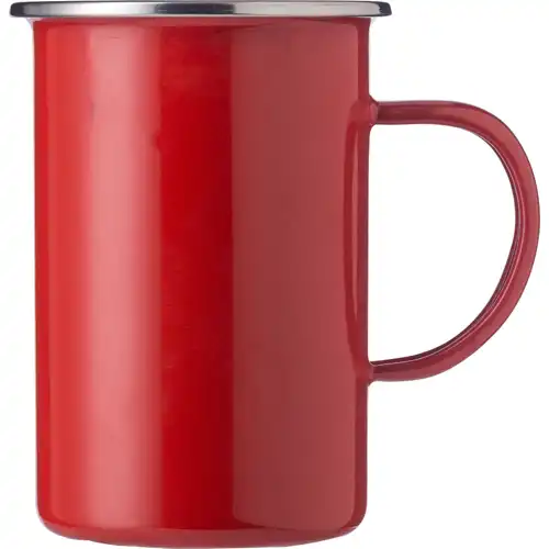 Enamelled steel mug (550ml)