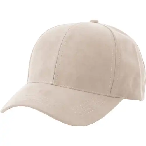 Suede cap