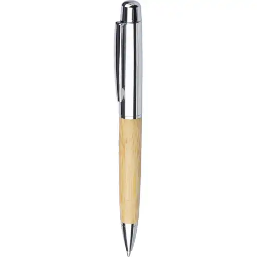 Stainless steel twist ballpen