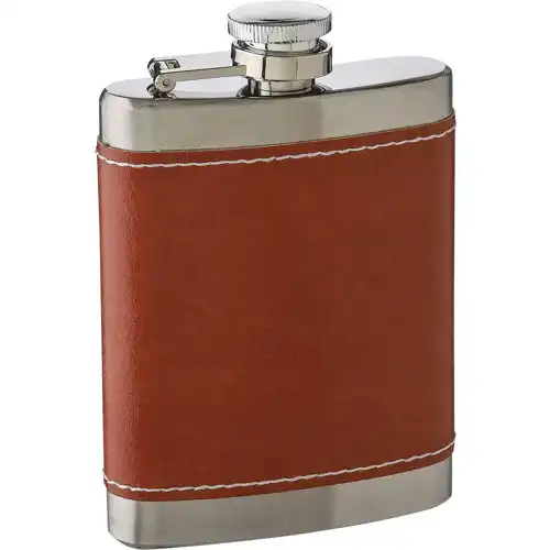 Stainless steel hip flask (100ml)