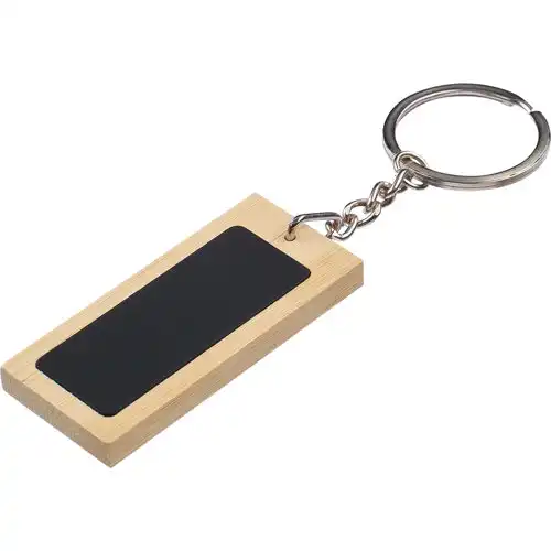 Bamboo keychain