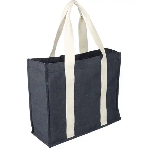 Denim shopping bag. (280gm / 9.8oz)