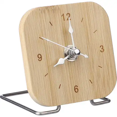 Small bamboo clock