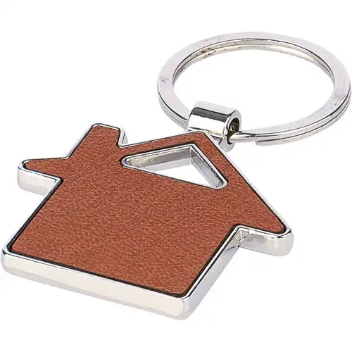 Recycled leather house key holder