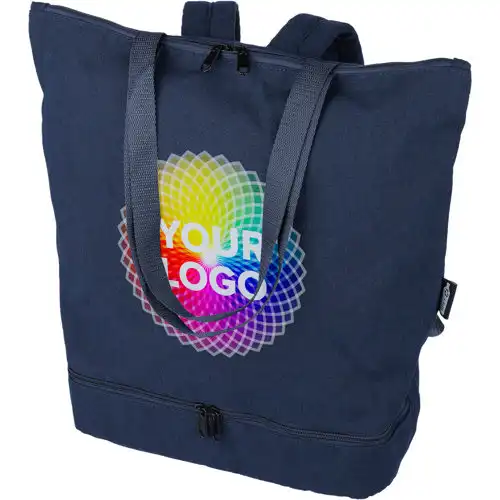 Recycled tote backpack (330gsm/9.73oz)