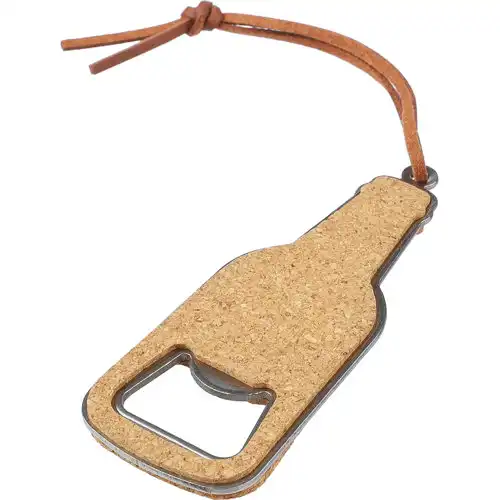 Cork bottle opener