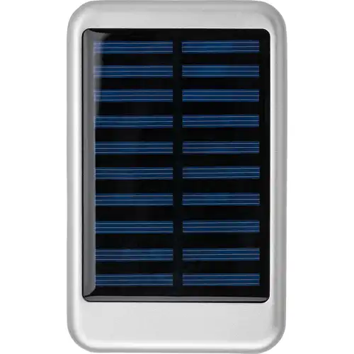 Aluminium solar power bank (4000 mAh)
