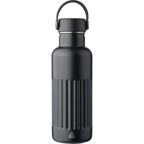 Recycled stainless steel double walled drinking bottle (500ml)