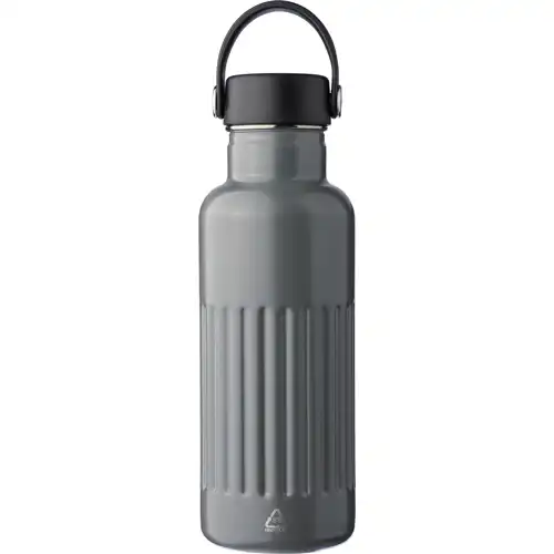 Recycled stainless steel double walled drinking bottle (500ml)