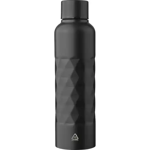 Recycled stainless steel single-walled drinking bottle (800 ml)