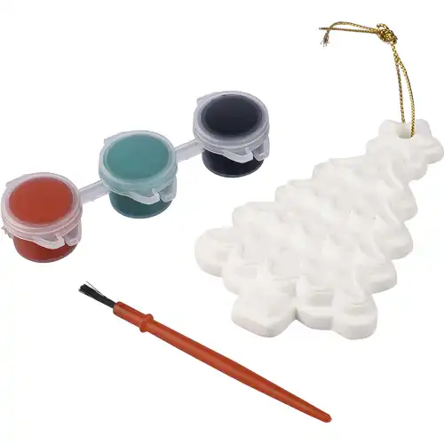 Christmas tree painting set