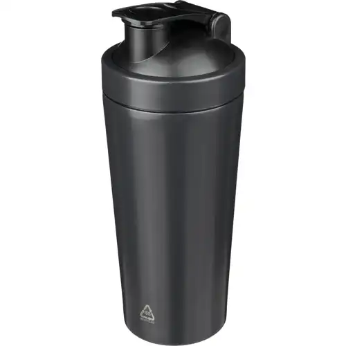 Recycled stainless steel single-walled drinking bottle (750 ml)
