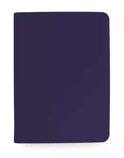 A4 Zipped Conference Folder in Soft Touch Vegan Torino PU.