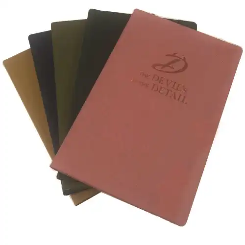 Brillianta Linen A5 Casebound Notebook in a Spectrum of colours