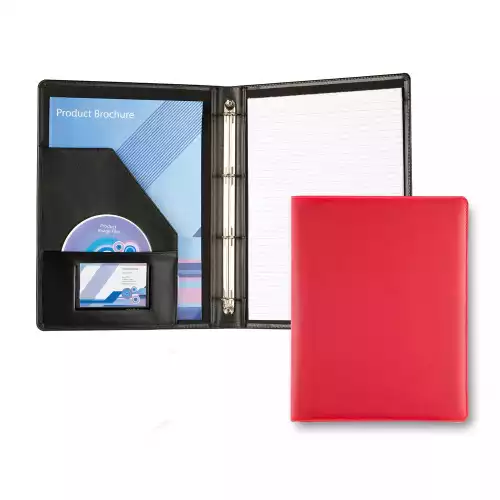 A4 Slim Ring Binder in Soft Touch Vegan Torino PU. 