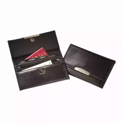 Sandringham Nappa Leather Envelope Travel Wallet