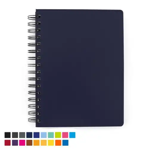 A5 Wiro Notebook in Torino vegan leather look PU