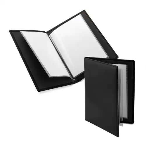 Hampton Leather A5 Wine List or Menu Holder, made in the UK in a choice of 5 colours.