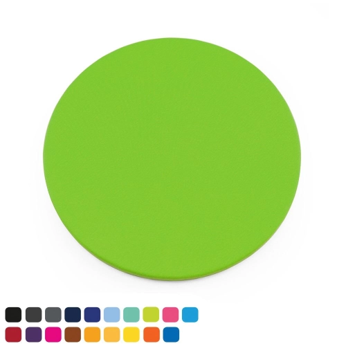  Round Coaster in Soft Touch Vegan Torino PU. 