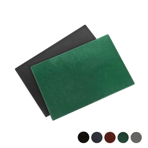 Hampton Leather Large Desk or Table Mat, made in the UK in a choice of 5 colours.
