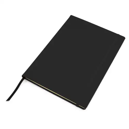 Torino Vegan Soft Touch A4 Casebound Notebook with Elastic Strap