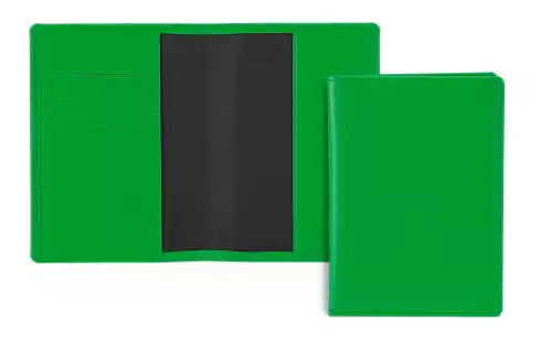 Passport Wallet in Belluno, a vegan coloured leatherette with a subtle grain.