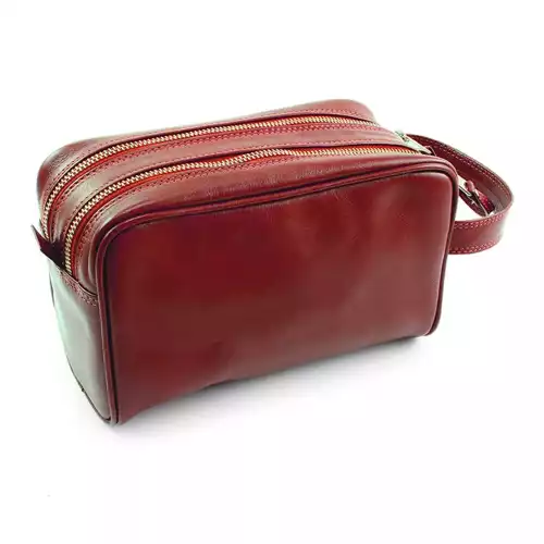 Accent Sandringham Nappa Leather Colours, Wash Bag