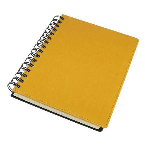 A5 Wiro Notebook in Belluno vegan leather look PU 