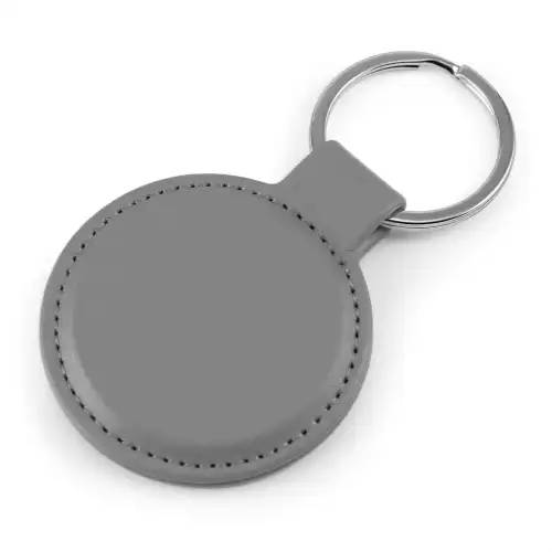 Round Key Fob made from Porto material
