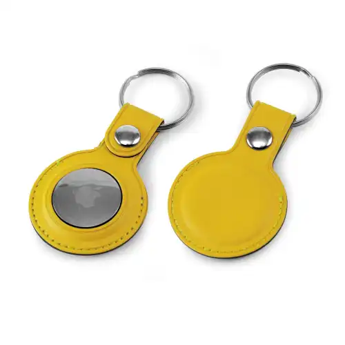 Airtag Key Fob in Porto rPET with Split Ring