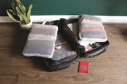 Compression Packing Cubes Set of 6 in Recycled rPET
