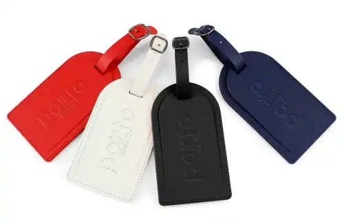 Porto Eco Luggage Tag in 10 colours.