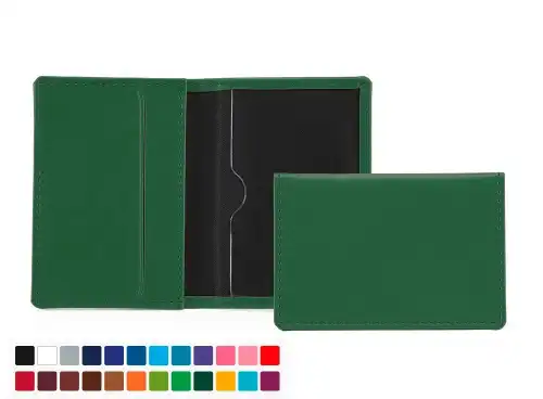 Oyster Travel Card Case in Belluno, a vegan coloured leatherette with a subtle grain.