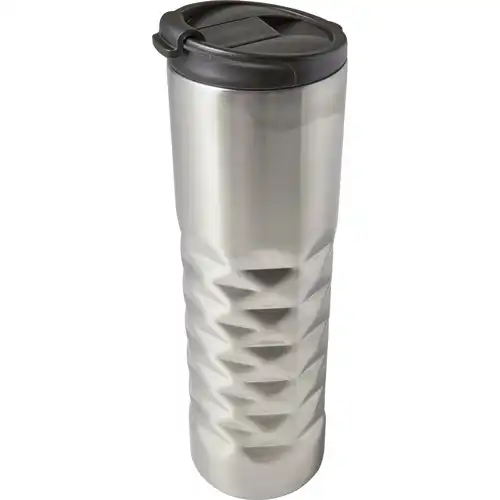 Stainless steel double walled thermos mug (460ml)