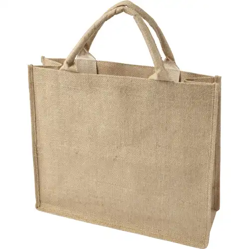 Jute shopping bag