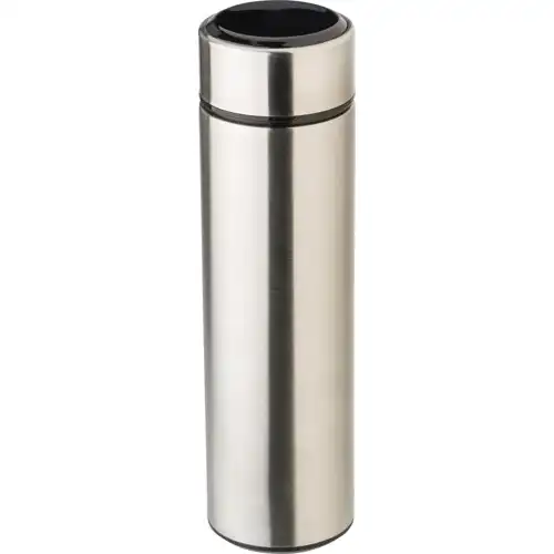 Stainless steel thermos bottle with LED display (450ml)