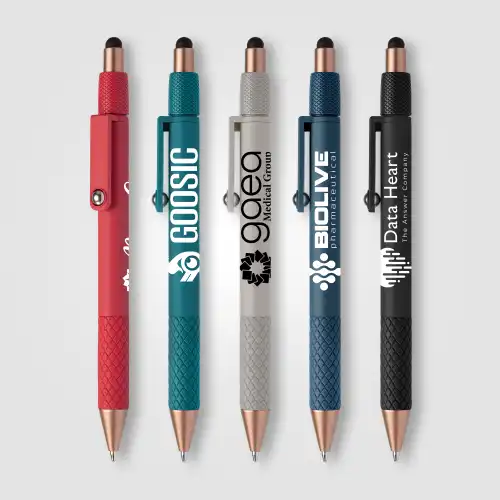 Nora Plastic Spinner Stylus Pen