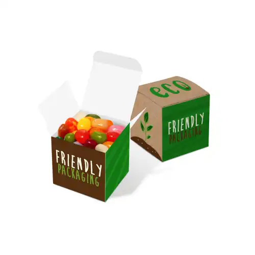 Eco Range - Eco Mini Cube Box - Jelly Bean Factory®