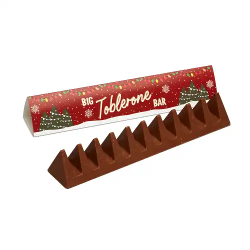 Winter Collection - Big Eco Toblerone Wrap - Big Toblerone Bar