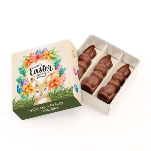Easter - Eco Treat Box - Chocolate Bunnies