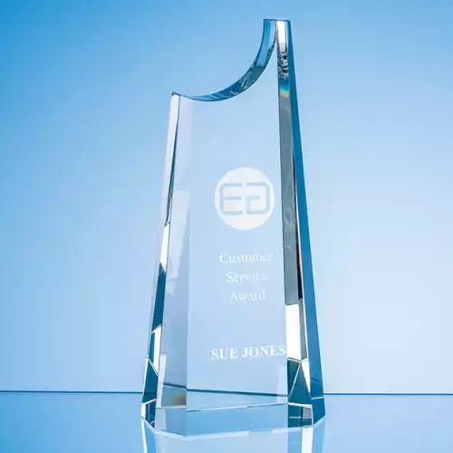 24cm Optical Crystal Summit Award