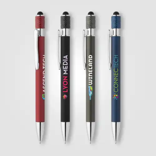 Wave Aluminium Spinner Stylus Pen