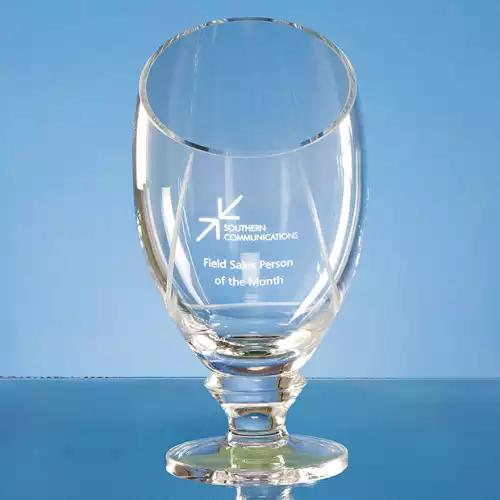25cm Handmade Slope Top Presentation Vase