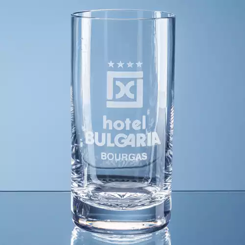 400ml Grosvenor Lead Crystal High Ball with Star Cut Base