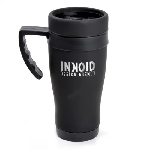 Oregon Black 400ml Travel Mug